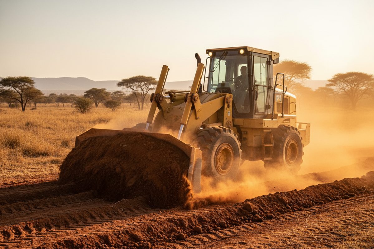 Location Bulldozer - 2M Transport International - Dakar Sénégal