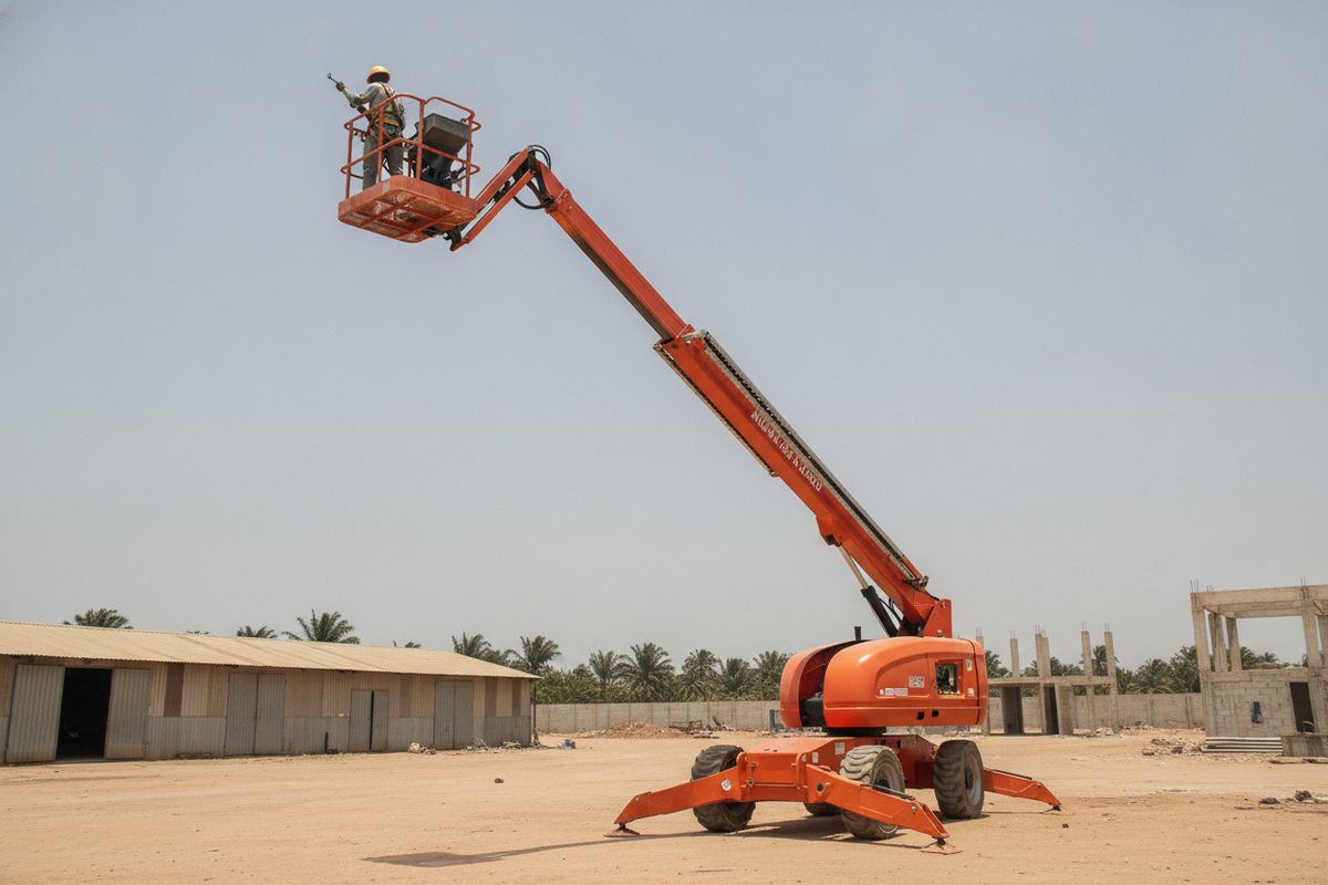 Location Nacelle Élévatrice Articulée - 2M Transport International - Dakar Senegal