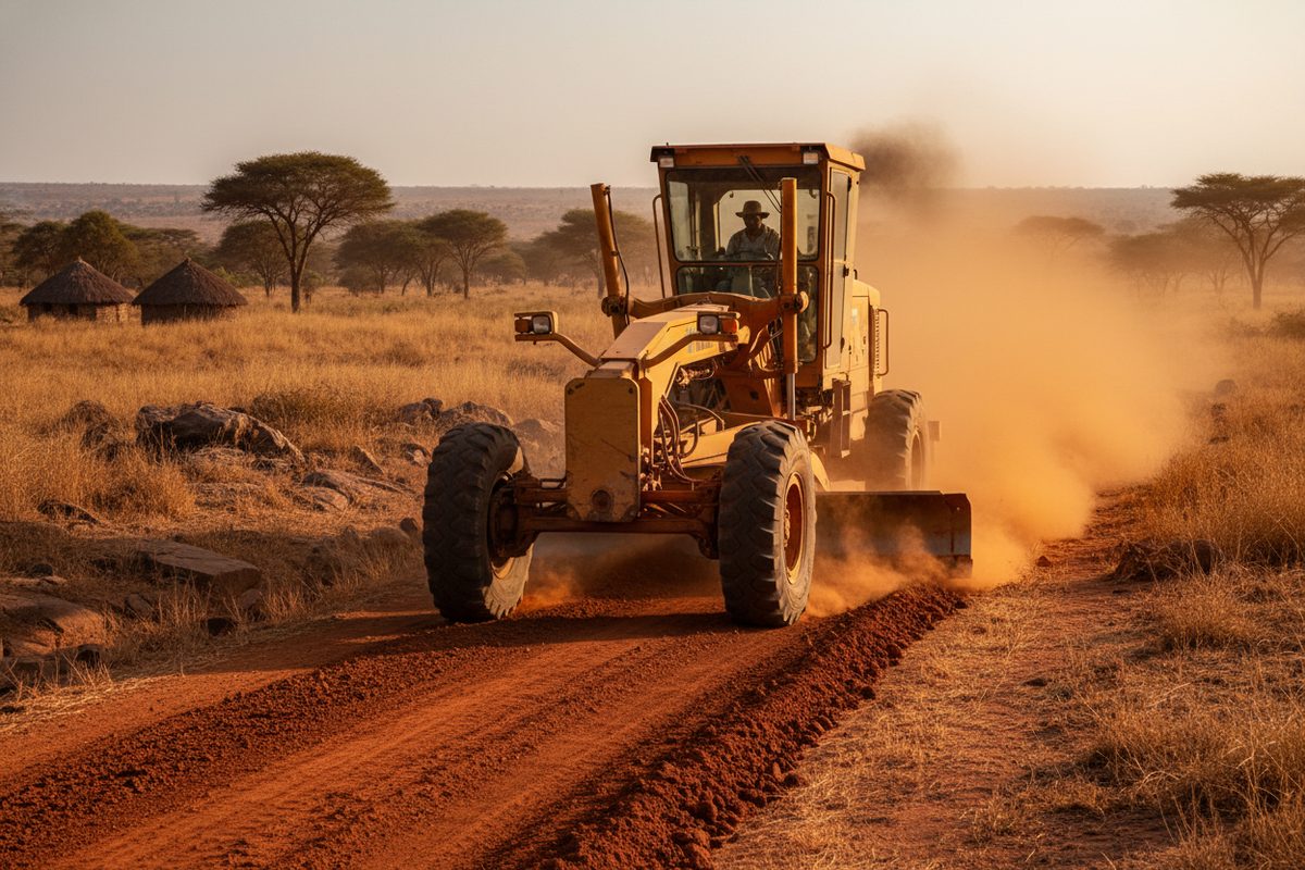 Location Niveleuse (Grader) - 2M Transport International - Dakar Sénégal