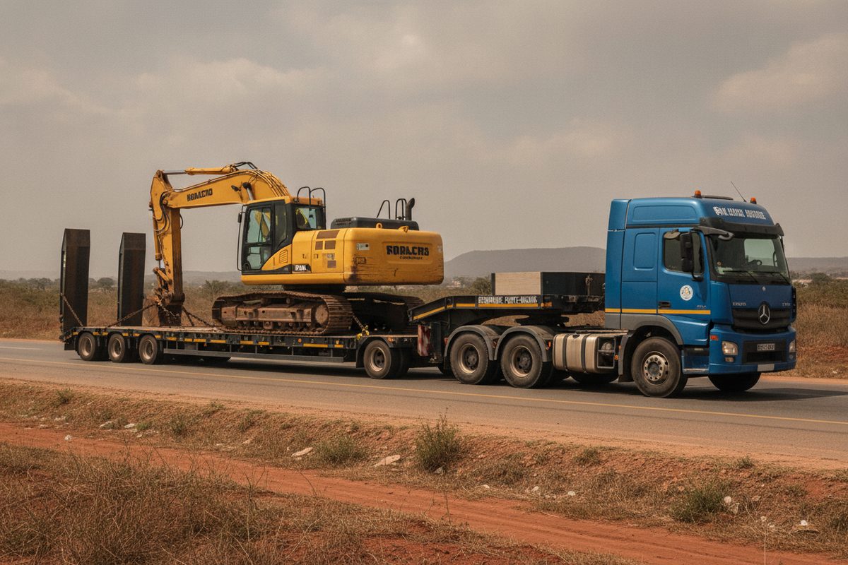 Location Remorque Porte-Engins - 2M Transport International - Dakar Senegal